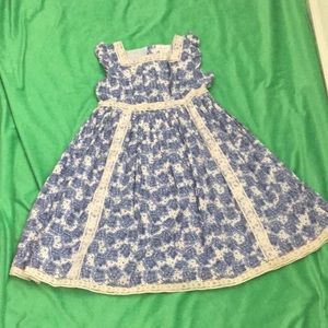 Lydia Jane antique look pinafore school girl dress